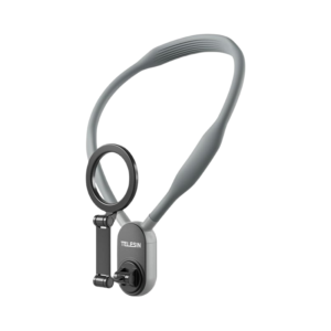 TELESIN Magnetic Neck Mount for Phones, Neck Cell Phone Holder POV/Vlog Selfie Mount Hand Free Phone Neck Holder Chest Stand Strap Video Recording for iPhone 17 16 15 14 13 12 Seires Android Phones